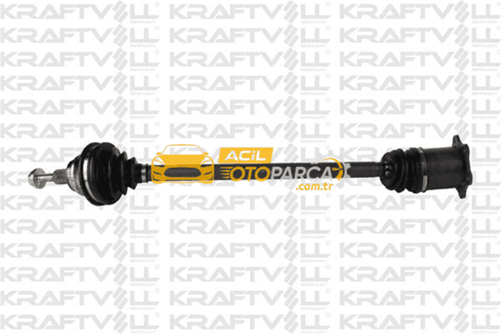 Volkswagen KRAFTVOLL 01010272 | Komple Aks Sağ Caddy Golf V Passat / CC Touran A3 Octavia Superb 03-13