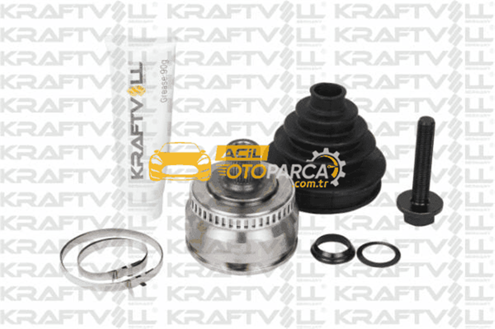 Volkswagen KRAFTVOLL 01020018 | Aks Kafası ABS li Passat 1.6 1.8 1.9 2.0 96-A4 95-A6 97-Super B 02-Ince Dıs
