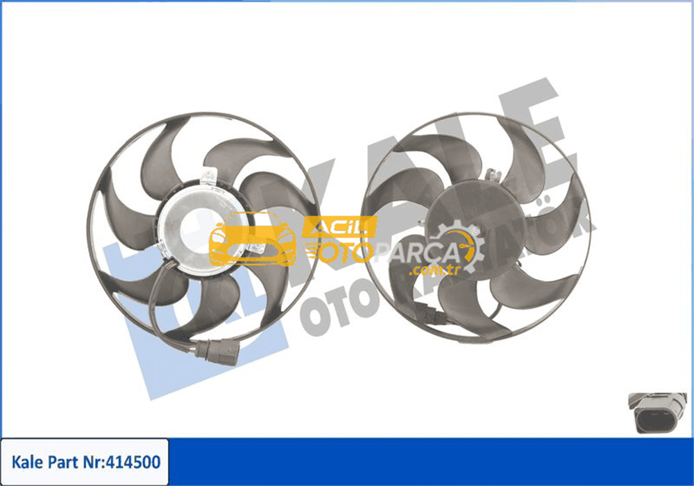 Volkswagen KRAFTVOLL 414500 | Volkswagen Passat 2005-2014 Model Arası Küçük Fan Motoru