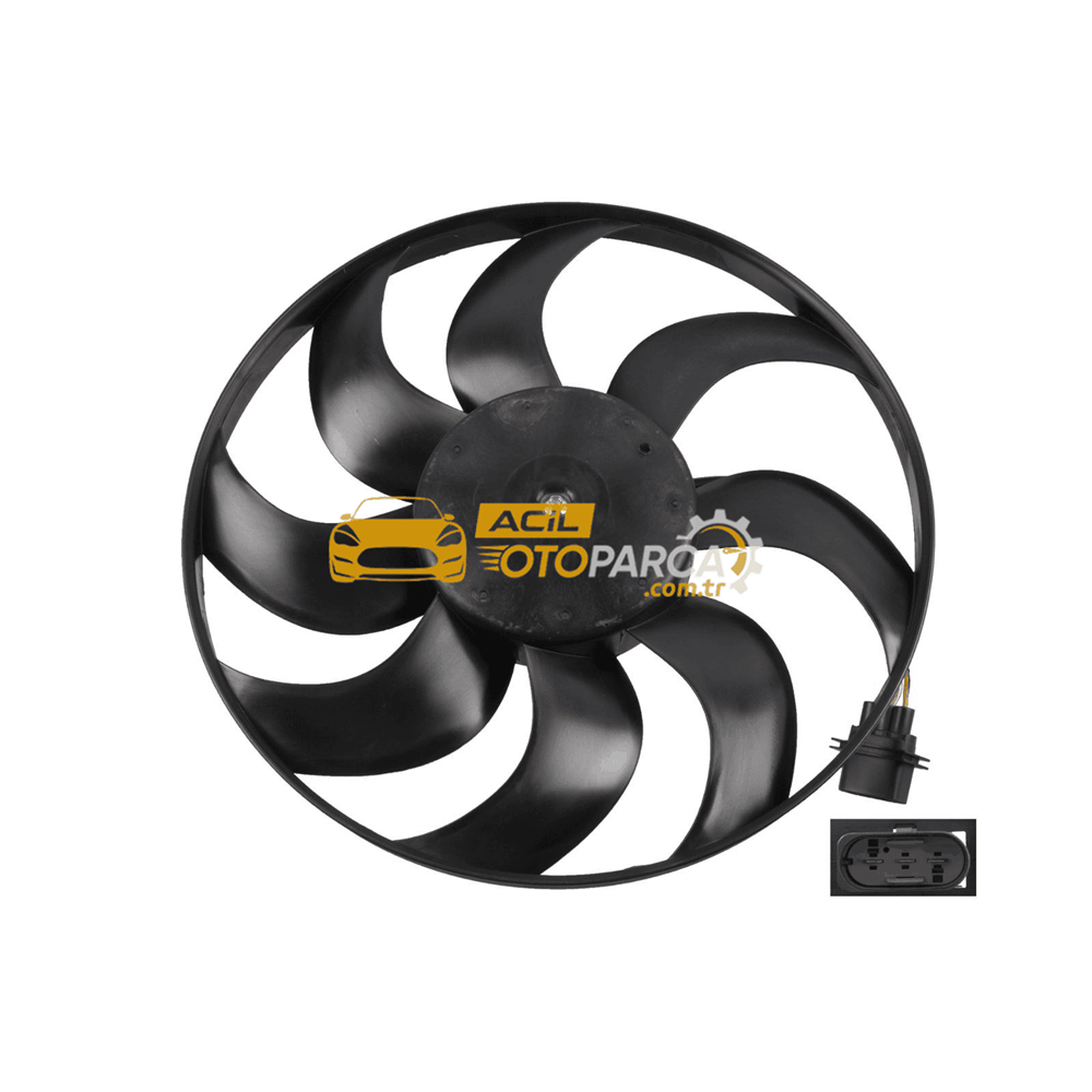 Volkswagen MAHLE CFF273000S | Volkswagen Polo 2005-2009 Model Arası 1.4 Motor Fan Motoru