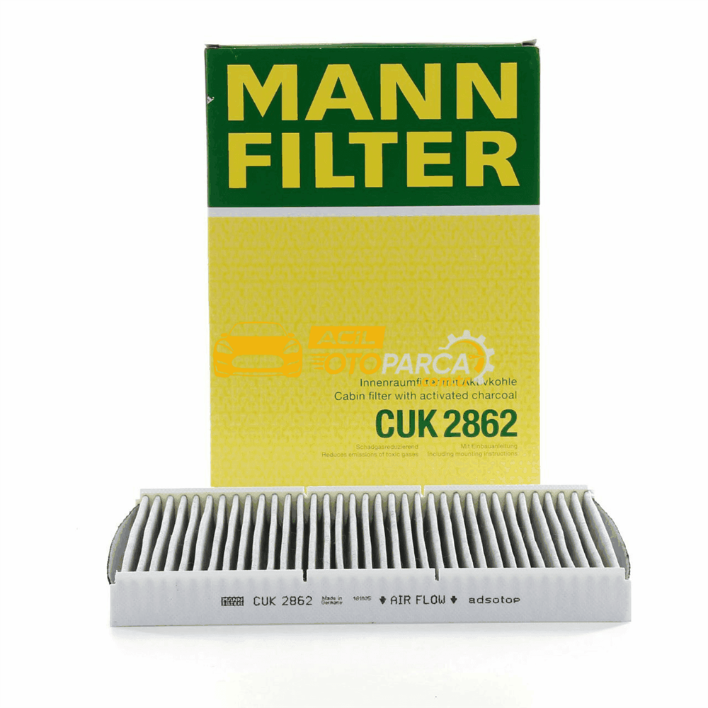 Volkswagen MANN CUK2862 | Volkswagen Bora Karbonlu Polen Filtresi