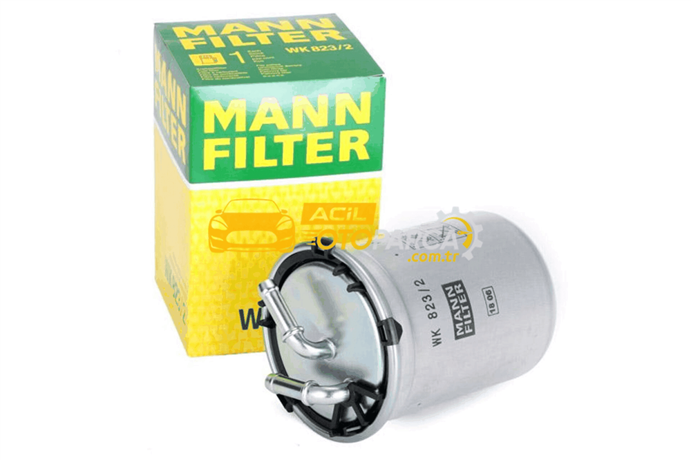 Volkswagen MANN WK823-2 | Volkswagen Polo 2006-2009 1.4TDI Mazot Filtresi