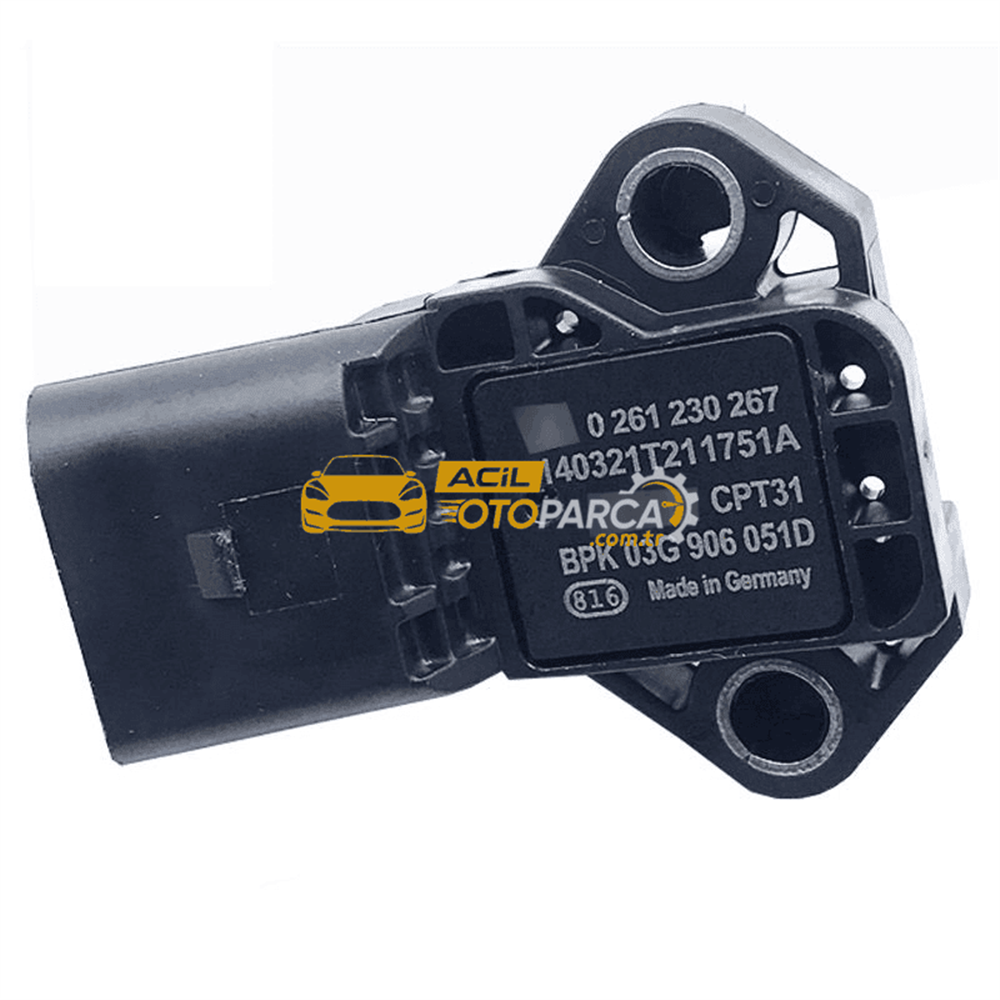 Volkswagen OEM / ORJİNAL 03G906051D | Volkswagen Passat 2011-2014 Model Arası 1.4 TSI Motor Turbo Basınç Sensörü Oem
