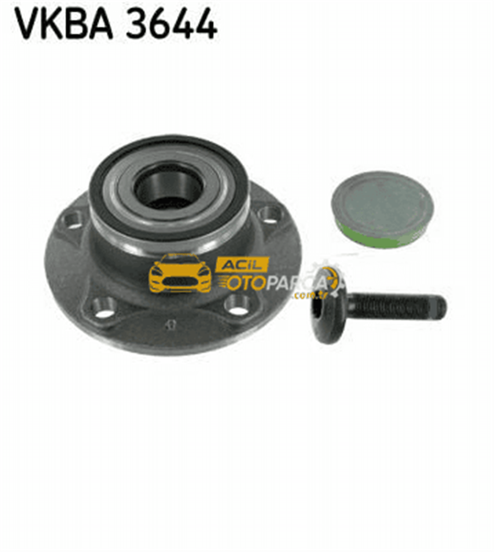 Volkswagen SKF VKBA3644 | Teker Poryası Arka Golf V Eos Jetta III Jetta Passat Tiguan Caddy III 03-Caddy III 04-Touran / A3 Tt / Toledo II / Octavia