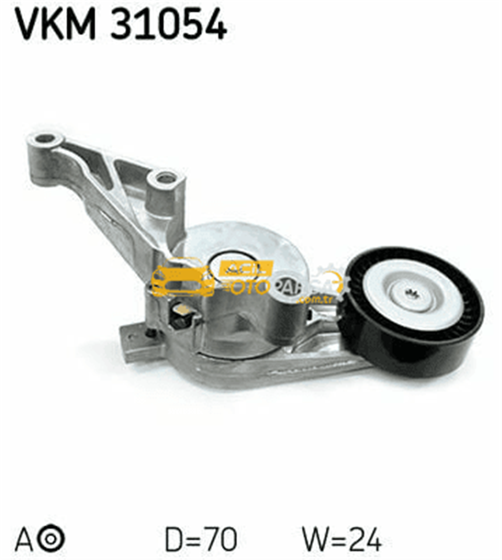 Volkswagen SKF VKM31054 | VW Caddy Passat Şarj Gergi Kütüğü 03G903315c