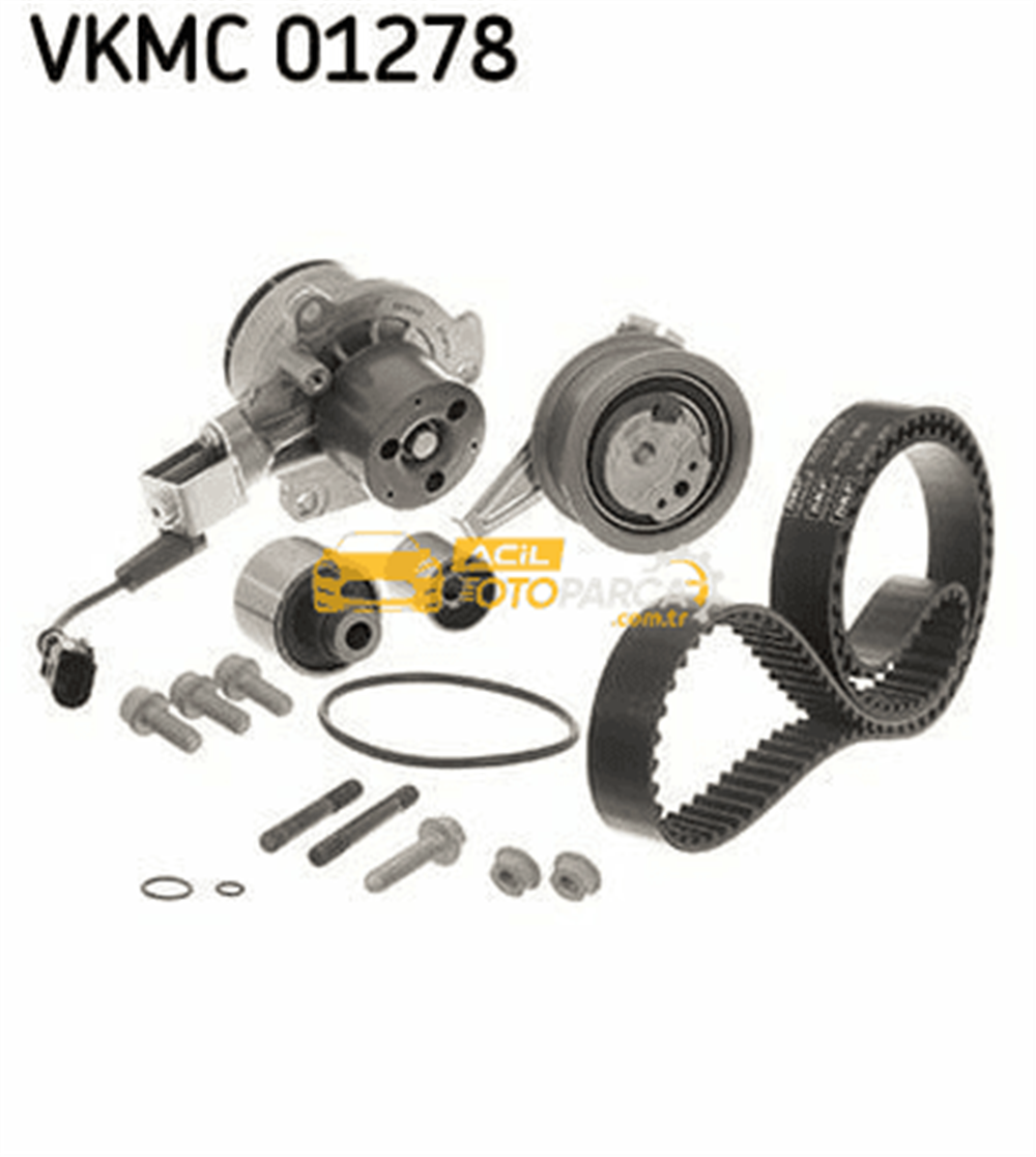 Volkswagen SKF VKMC01278 | Triger Tk + Devirdaim + Musır 13-Golf.VII-A3-Leon-Octavia 1.6Tdi *Clha* Musır Uzerıne Takılı