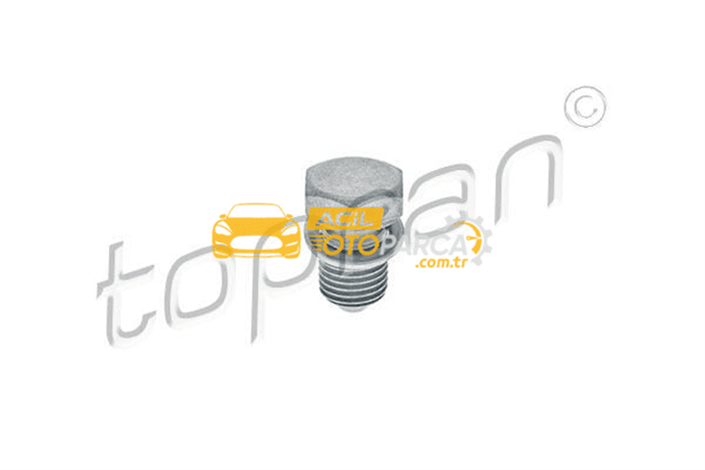 Volkswagen TOPRAN 109035 | Karter Tapası (VW Amarok 10-Caddy 04-Crafter 06-Golf 03-Passat 03-Polo 02-Transporter 03 -) | 50 Adet