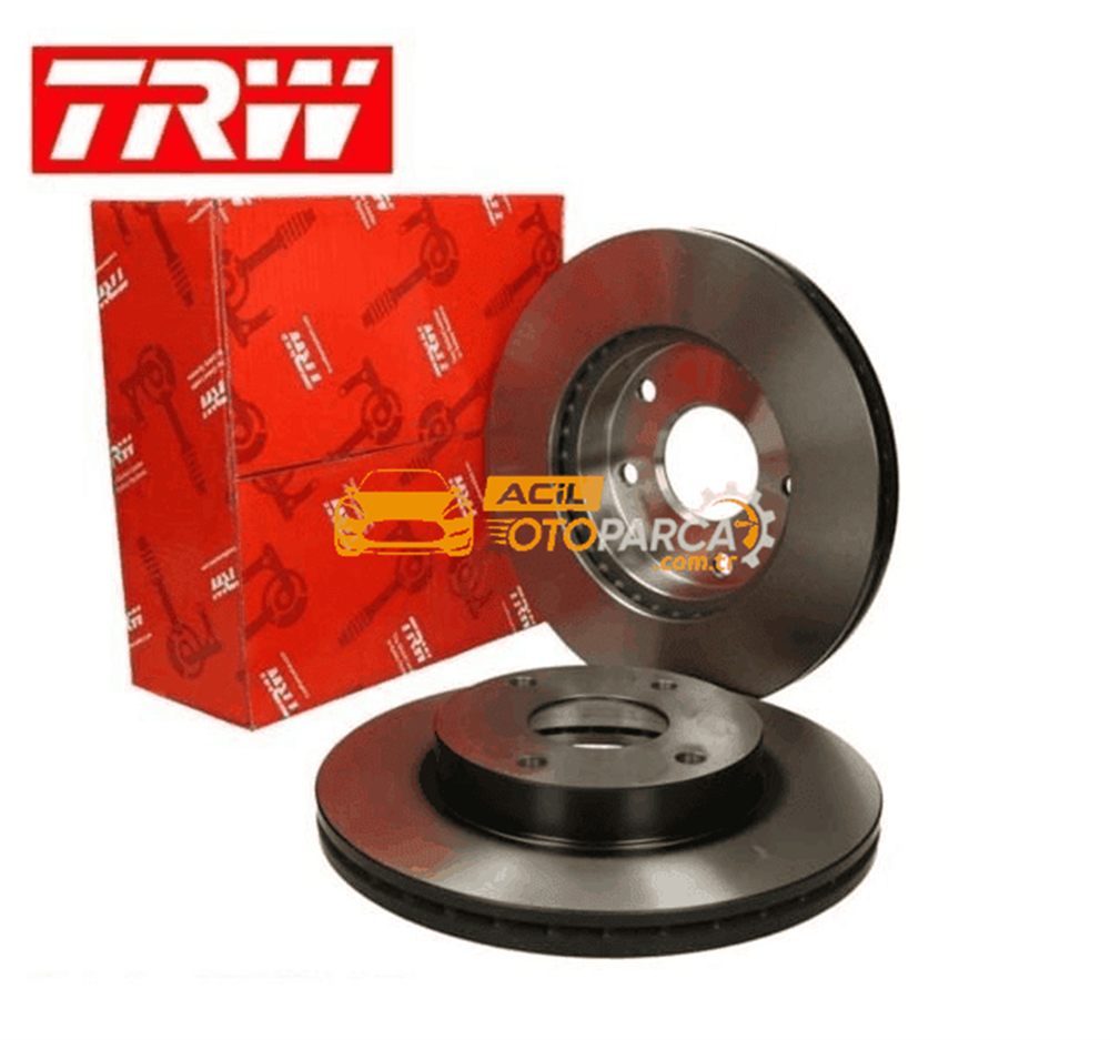 Volkswagen TRW DF4464 | Volkswagen Passat 2005-2014 Ön Fren Disk Takımı | 1 Adet