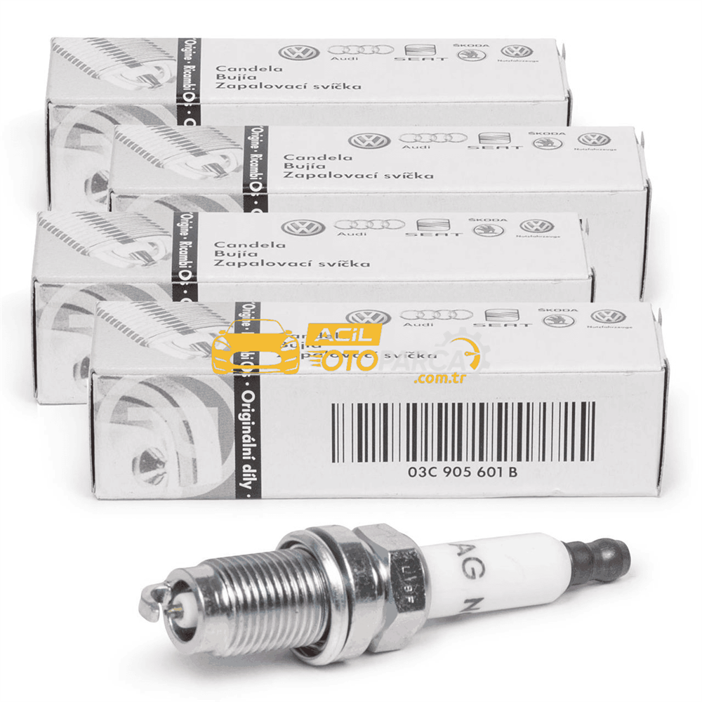 Volkswagen VAG / ORJINAL 03C905601B | Volkswagen Tiguan 2007-2017 1.4 TSI CAX-CTH Ateşleme Bujisi Oem / Orijinal Marka