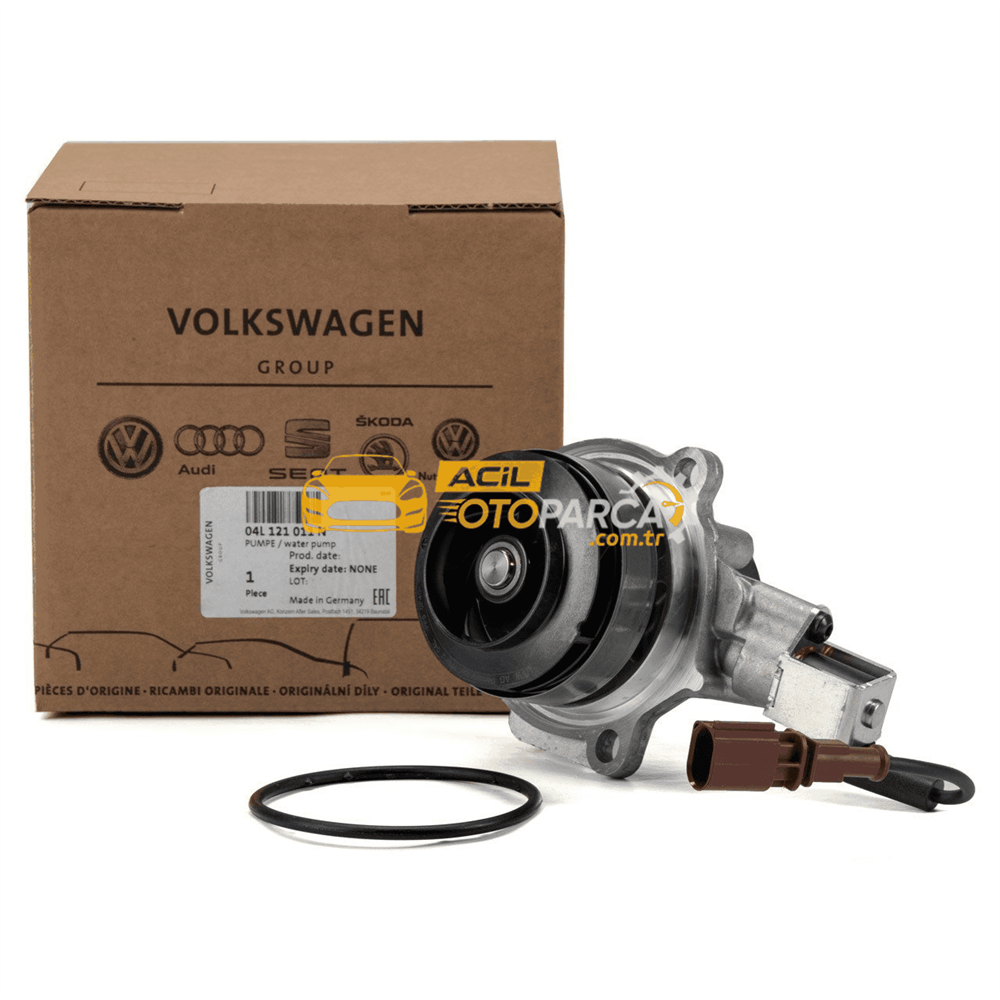 Volkswagen VAG / ORJINAL 04L121011N | Volkwagen Passat 2015 Model Sonrası 1.6 Dizel Sensörlü Devirdaim Su Pompası Orijinal
