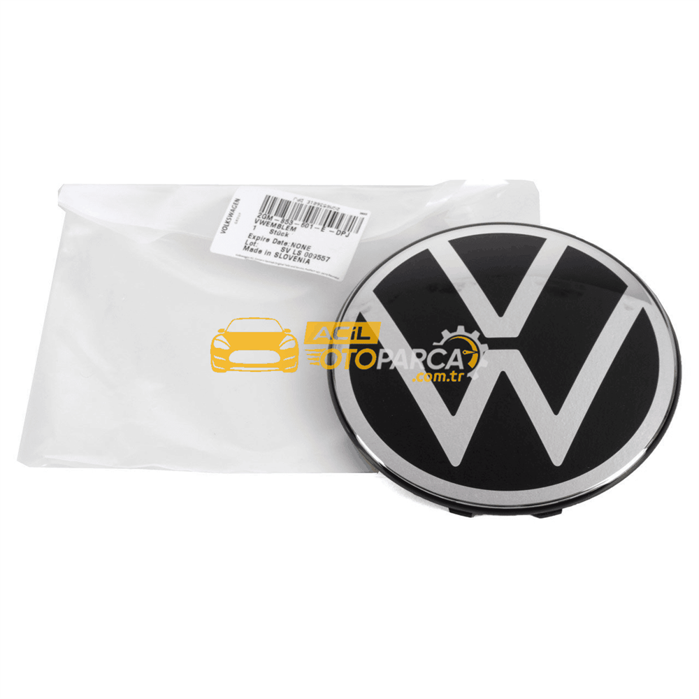 Volkswagen VAG / ORJINAL 2GM853601EDPJ | Volkswagen T-ROC Ön Panjur Amblemi Orijinal
