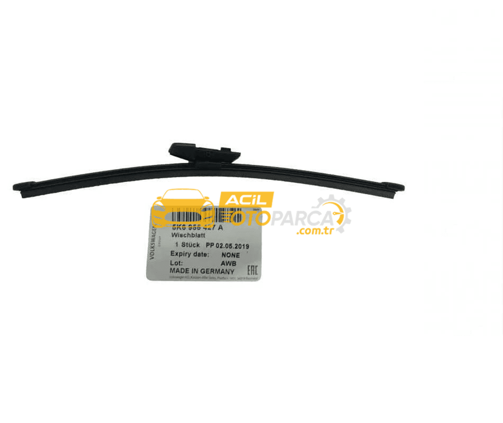 Volkswagen VAG / ORJINAL 5K6955427D | Volkswagen Golf 6 2009-2012 Model Arası Arka Silecek Süpürgesi Orijinal