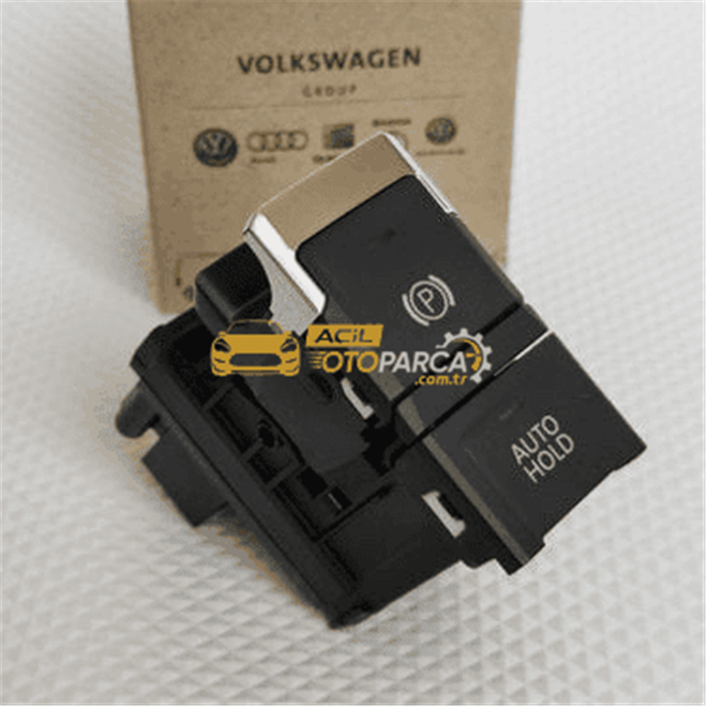 Volkswagen VAG / ORJINAL 5NA927225BICX | Volkswagen Tiguan 2016 Model Sonrası Elektronik El Fren Düğmesi Orijinal