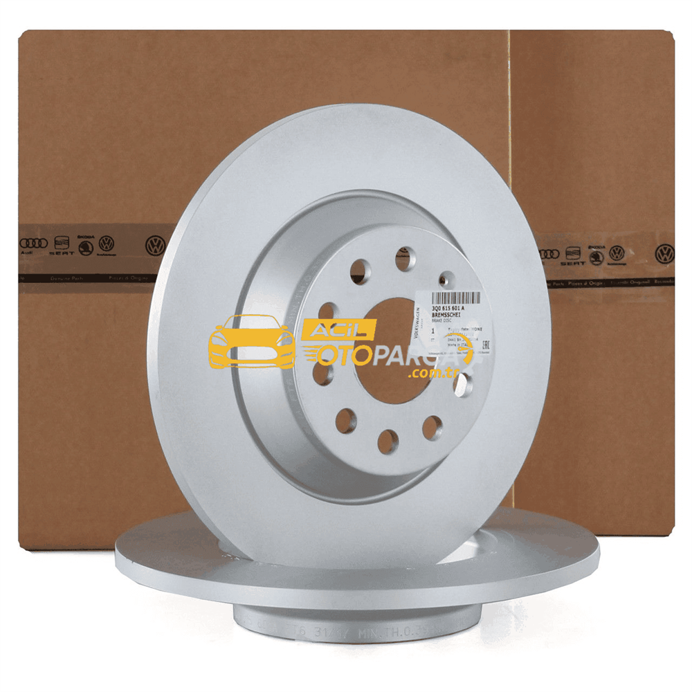 Volkswagen VAG / ORJINAL 5Q0615601B | Skoda Karoq Arka Fren Disk Takımı Orijinal