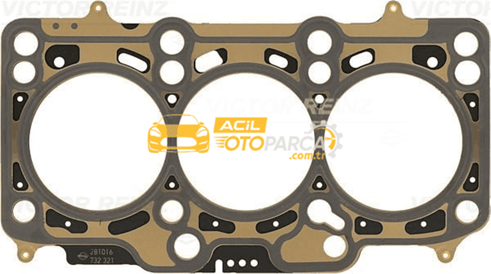 Volkswagen VİCTOR REİNZ 61-37820-20 | VW Polo Cfwa 1.2Tdı Sil Kap Con 3Krt 03P103383h