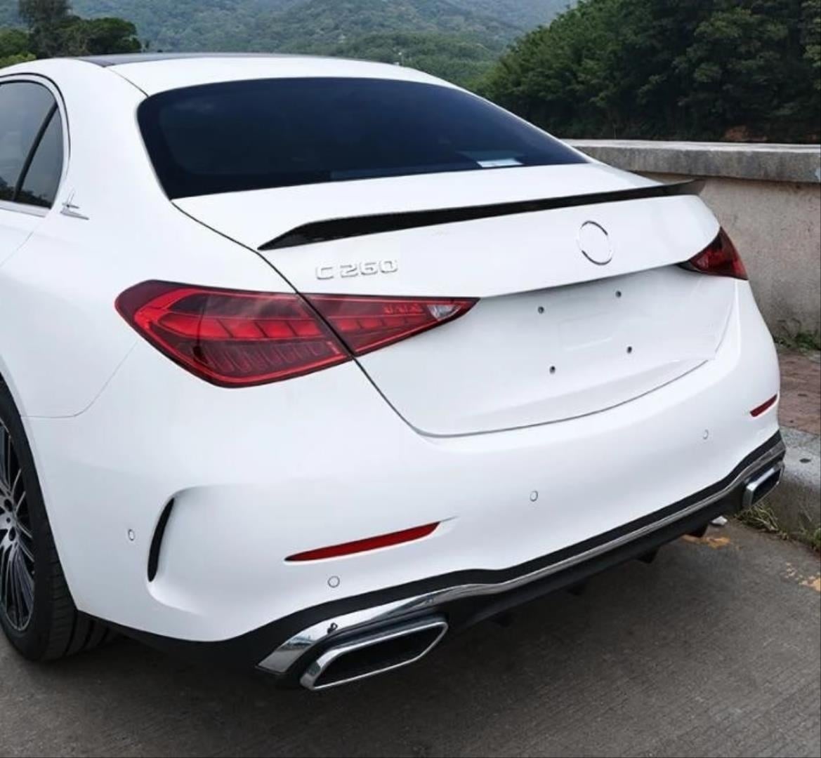 W206 C SERISI 2021+ C63s SPOILER(PİANO BLACK) 