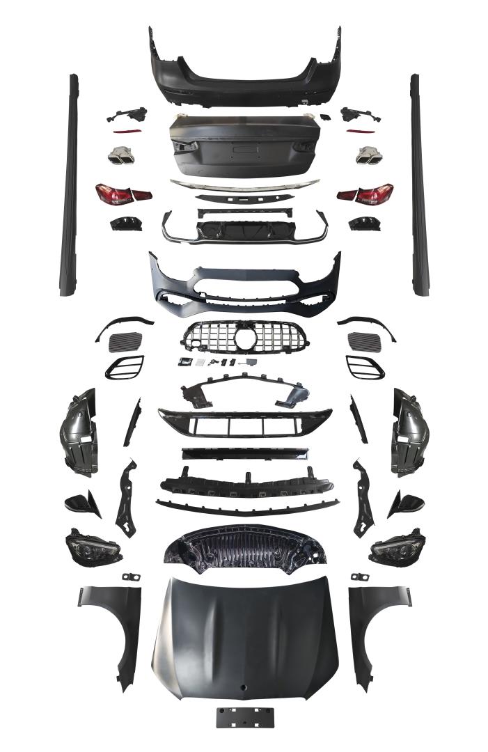 W212 (2014-2016) LCI  İÇİN 2020+ W213 E63 GÖRÜNÜM FULL FACELIFT BODY KIT    