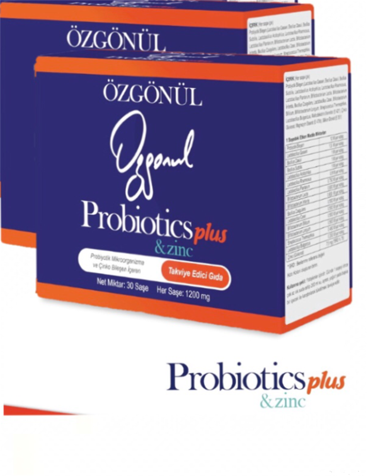 2'li Özgönül Probiotics Plus & Zinc