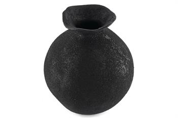 Siyah Vazo 25x26cm Dekoratif Vazo