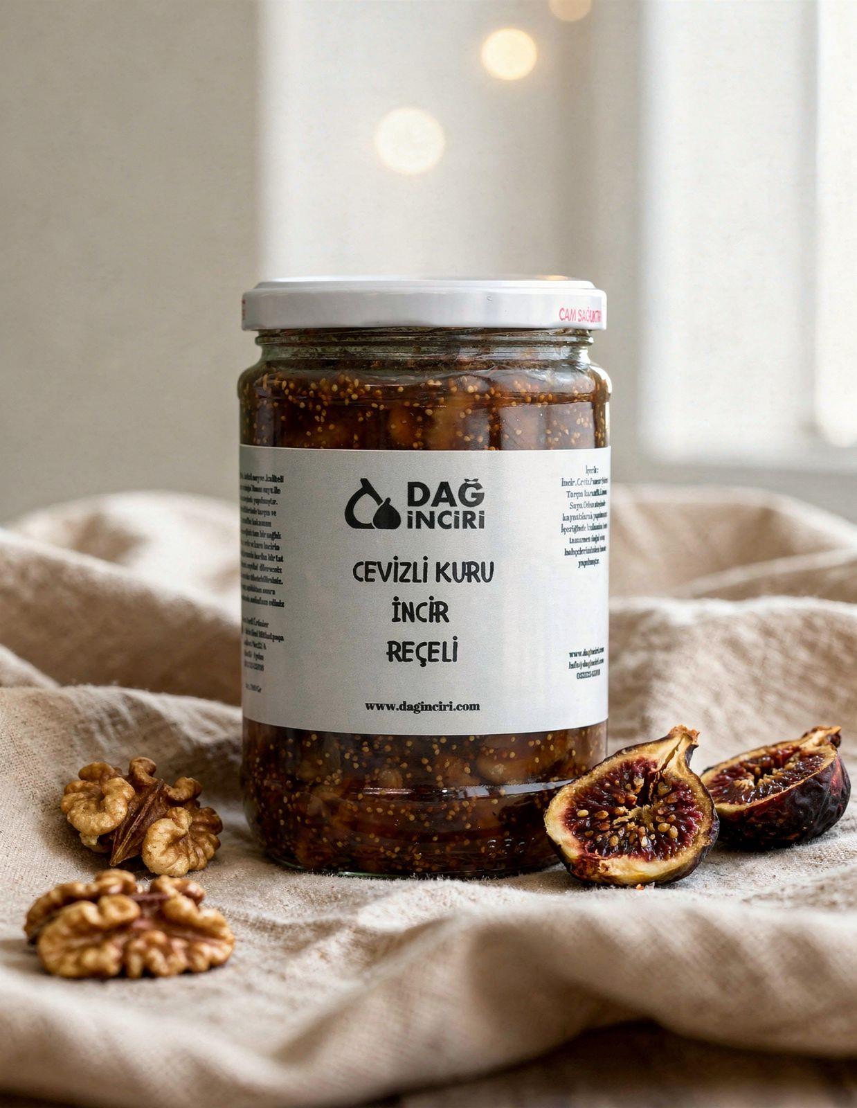 Cevizli İncir Reçeli 700 Gram