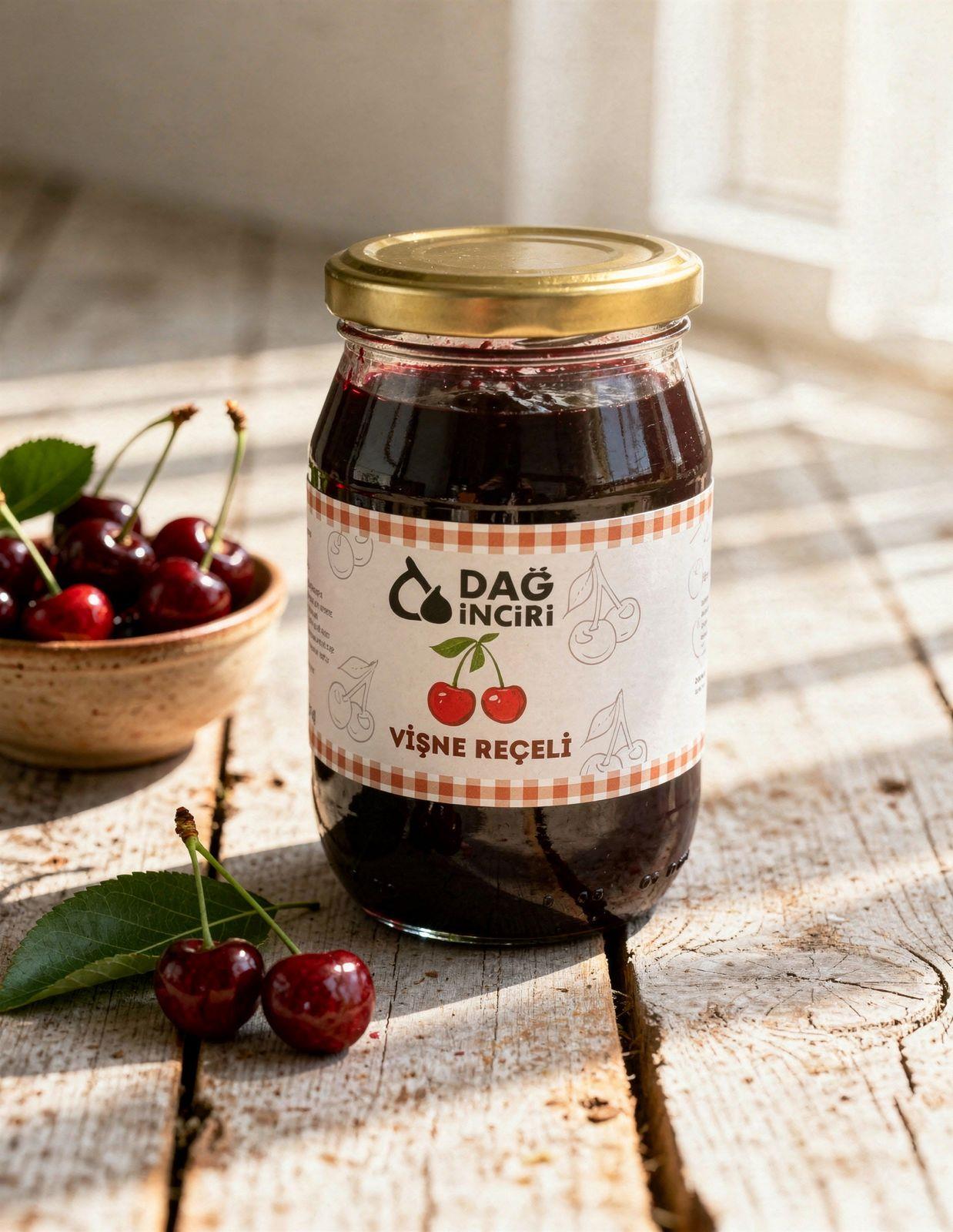 Vişne Reçeli 450 Gr 