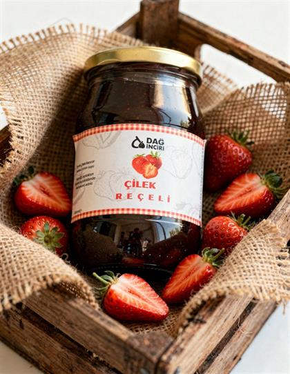 Çilek Reçeli 450 Gr 