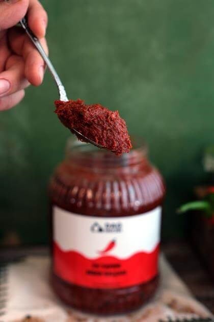 Ev Yapımı Tatlı Biber Salçası 2 kg