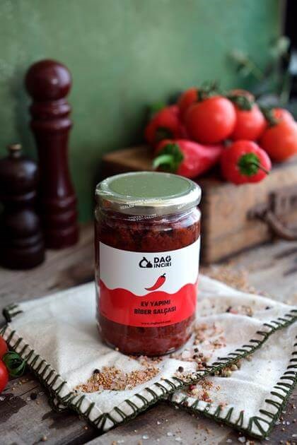 Ev Yapımı Tatlı Biber Salçası 1 Kg.