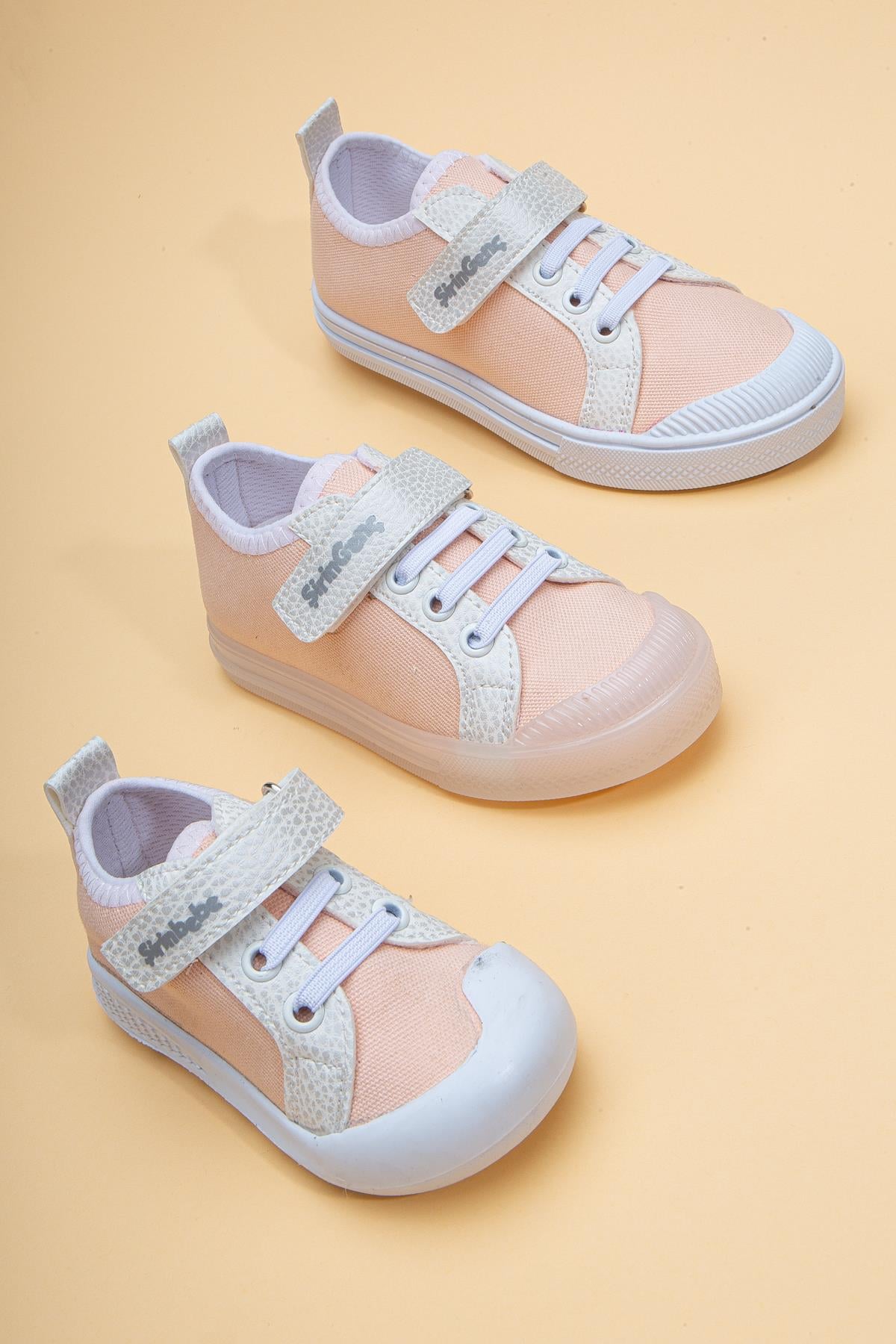 KETEN ŞEFFEF VE BEYAZ TABAN BEBEK ÇOCUK CONVERSE SOMON