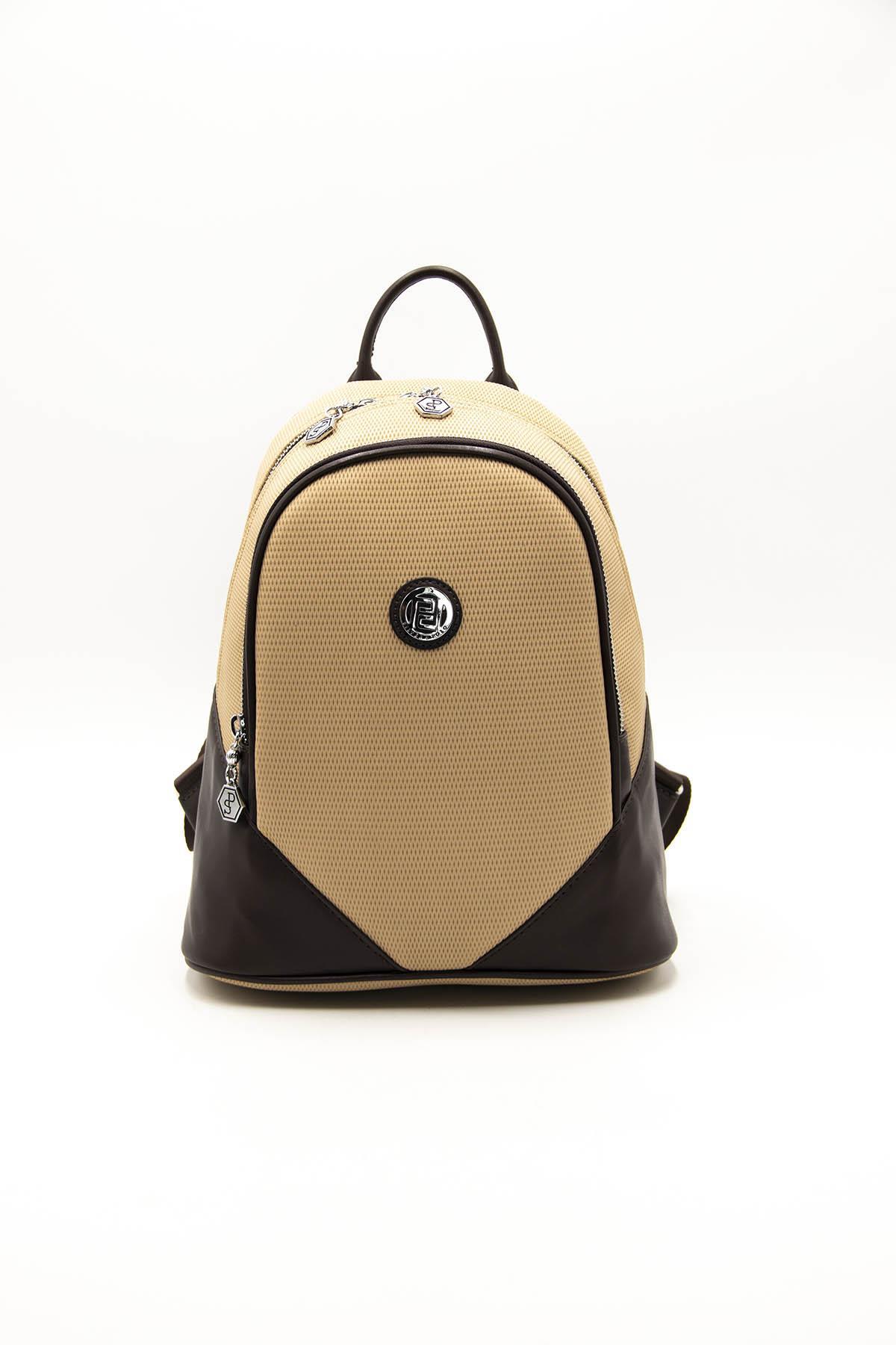 Silver & Polo SP1112 Kadın Sırt Çantası Nut-Kahve
