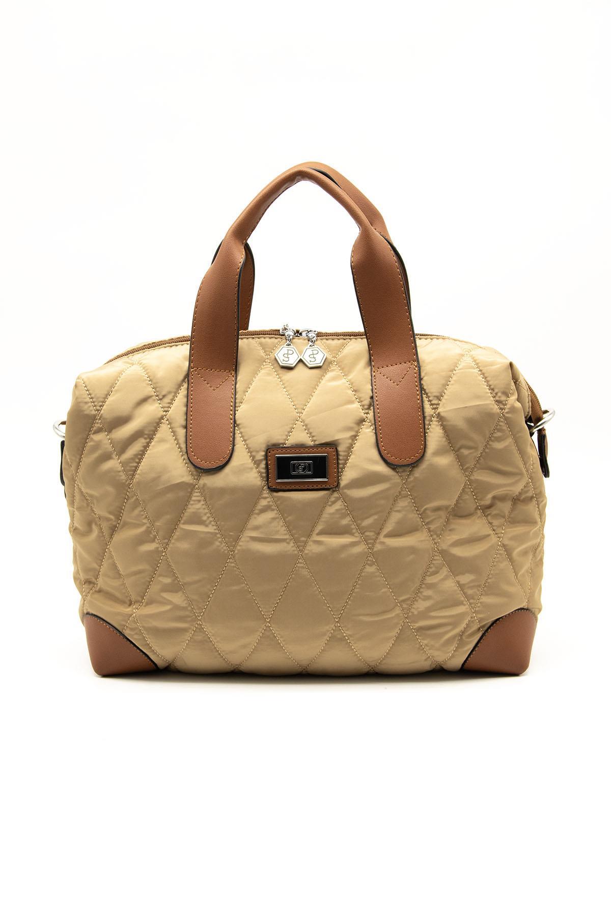 Silver & Polo SP1152 Kadın Seyahat Çantası A.Vizon-Taba