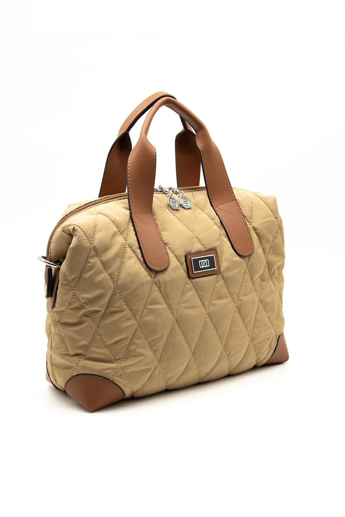 Silver & Polo SP1152 Kadın Seyahat Çantası A.Vizon-Taba