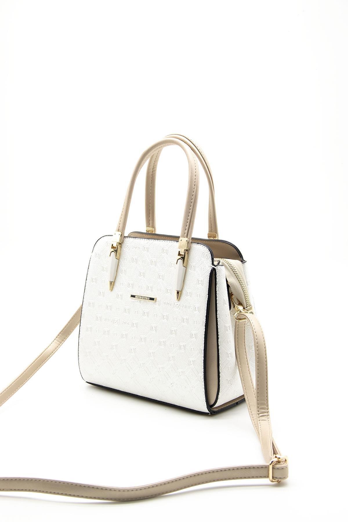 Silver & Polo SP1136 Kadın El Çantası Sedef-S.Nut