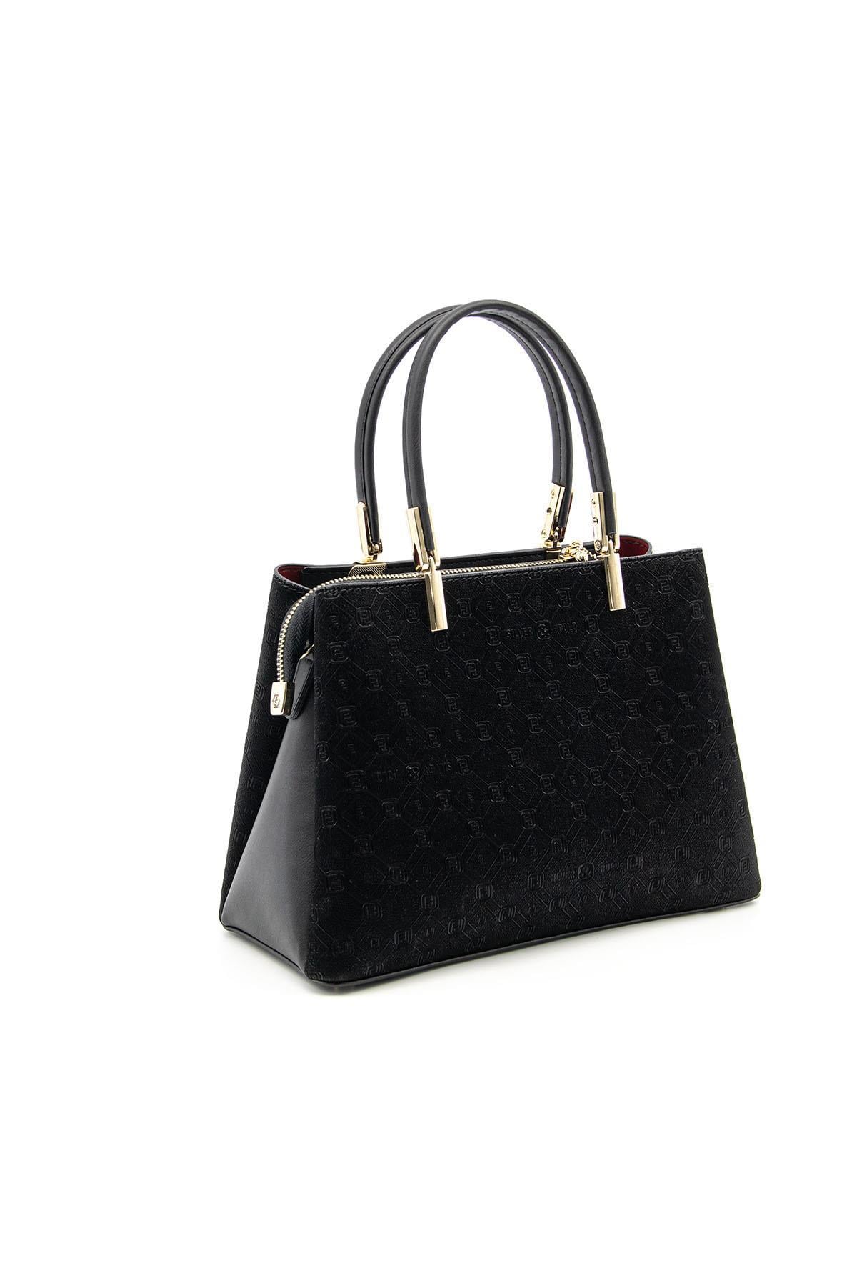 Silver & Polo SP1098 Kadın El Çantası Siyah