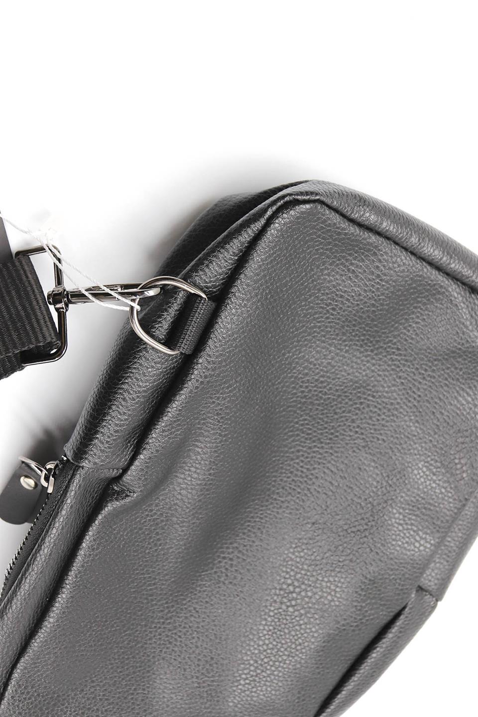 Arı Deri 1064 Bel Çantası & FreeBag Siyah