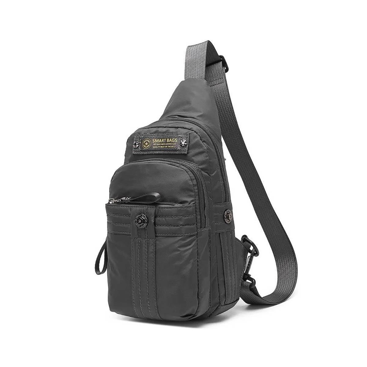 Smart Bags 8712 Bel Çantası & FreeBag K.Gri