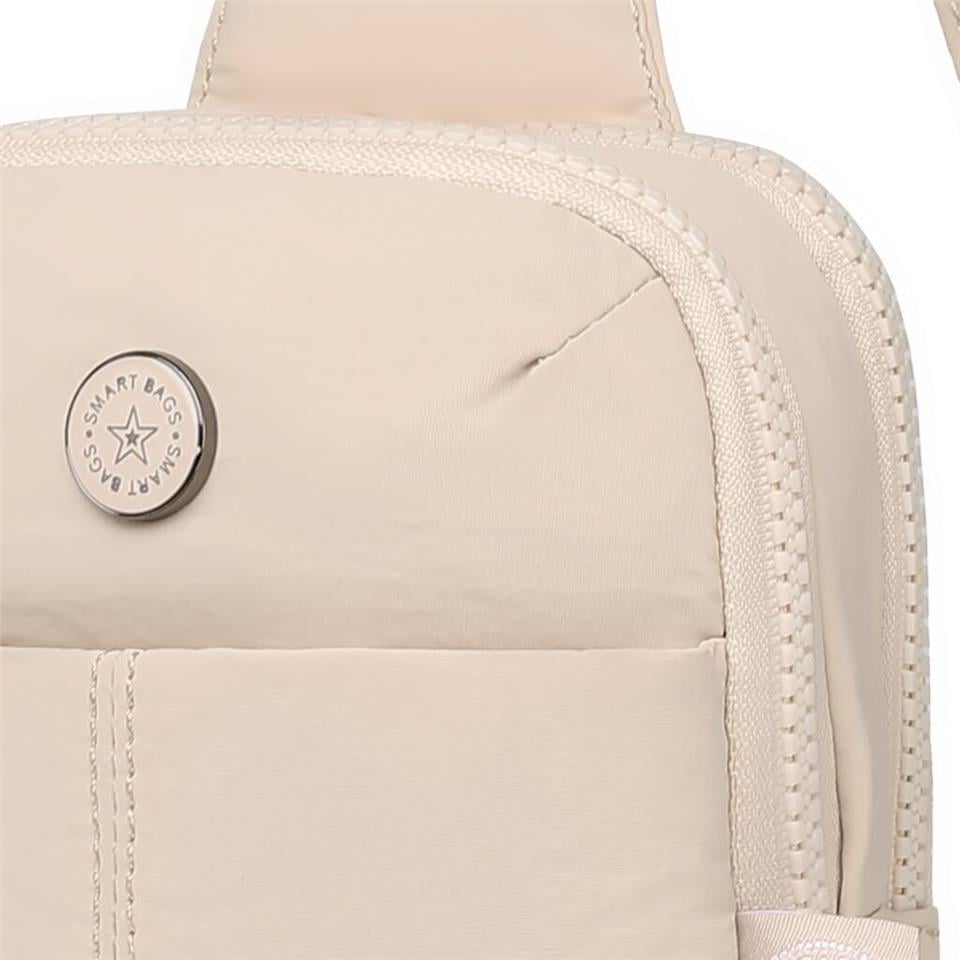 Smart Bags 3337 Kadın Çapraz Çanta Bej
