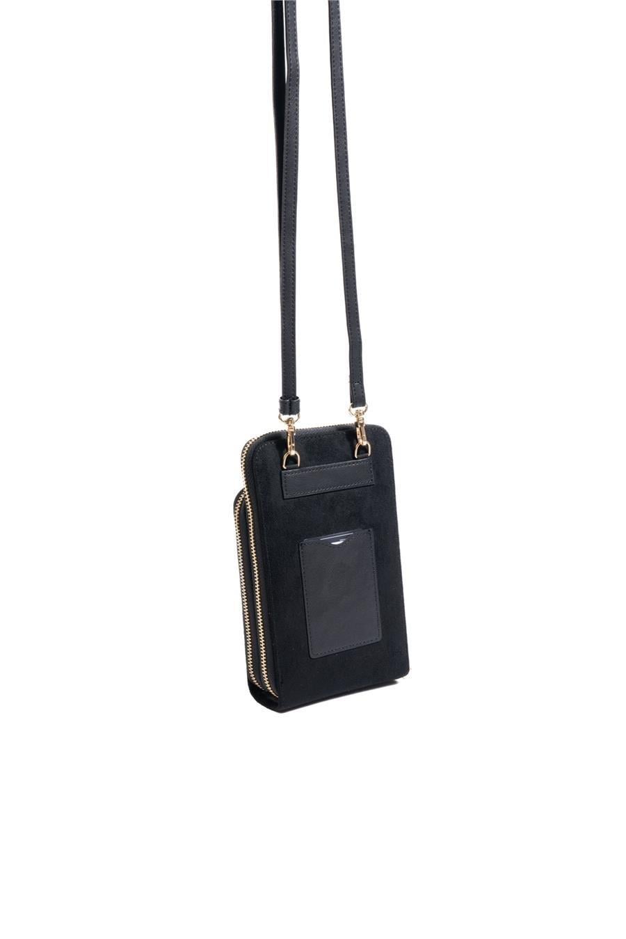 Silver & Polo SP1011 Kadın Telefon Çantası Siyah