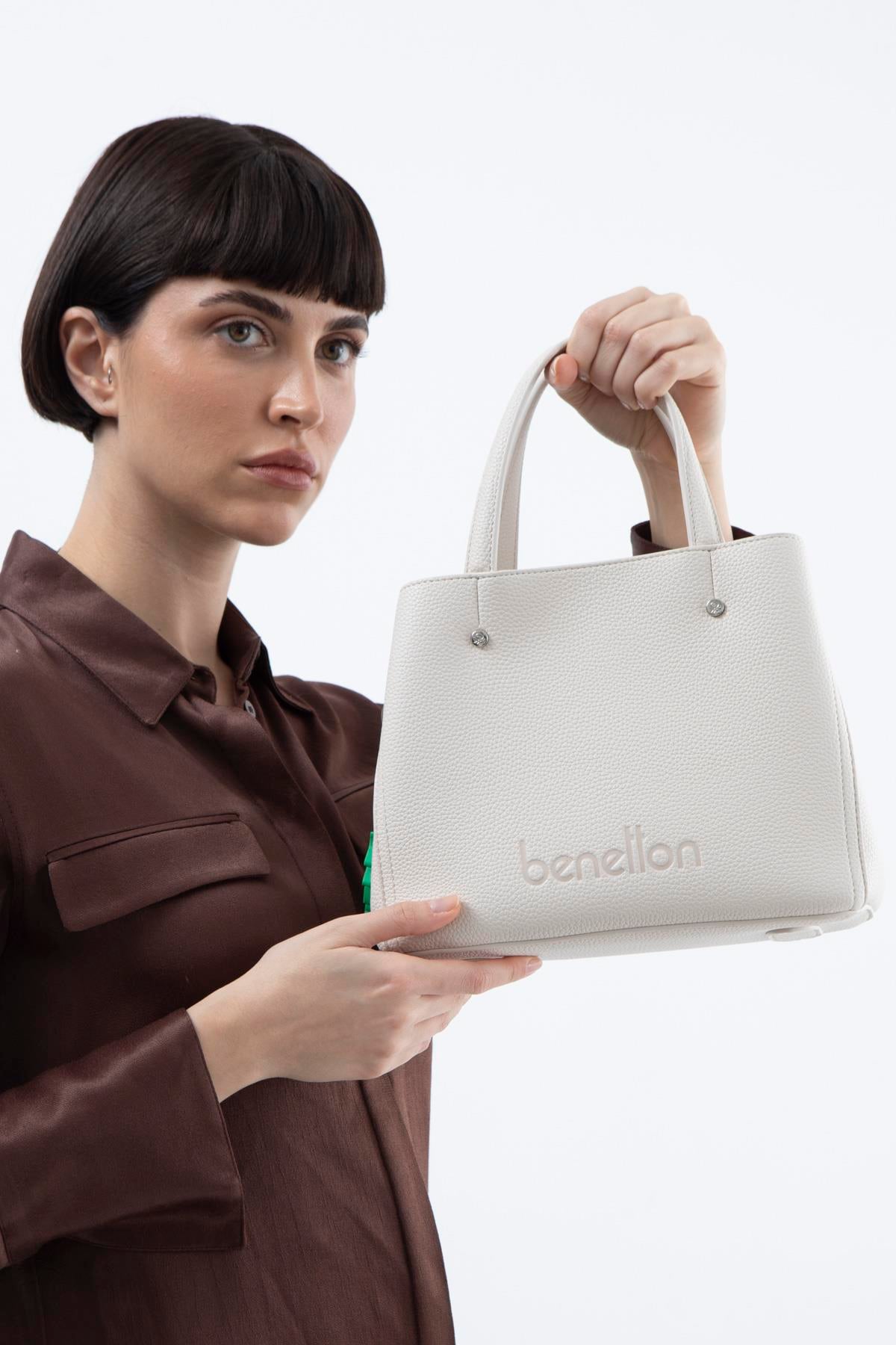 United Benetton BNT1507 El Çantası Bej