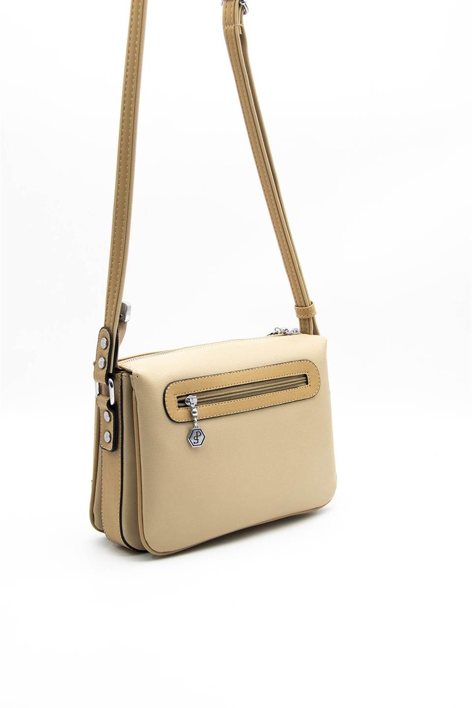 Silver & Polo SP784 Kadın Çapraz Çanta Nut