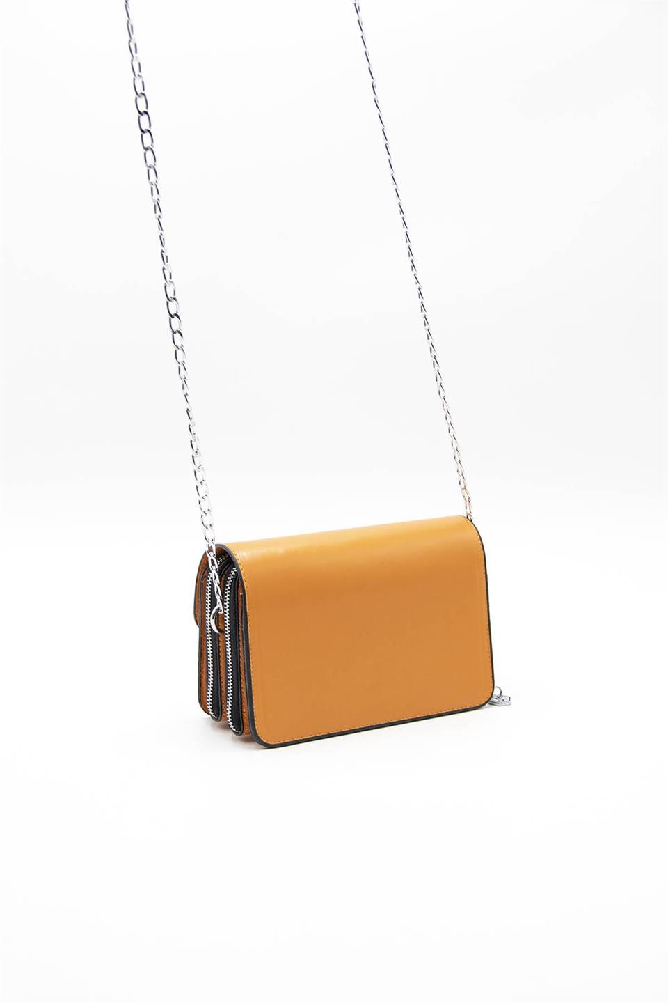 Silver & Polo SP922 Kadın Çapraz Çanta Orange