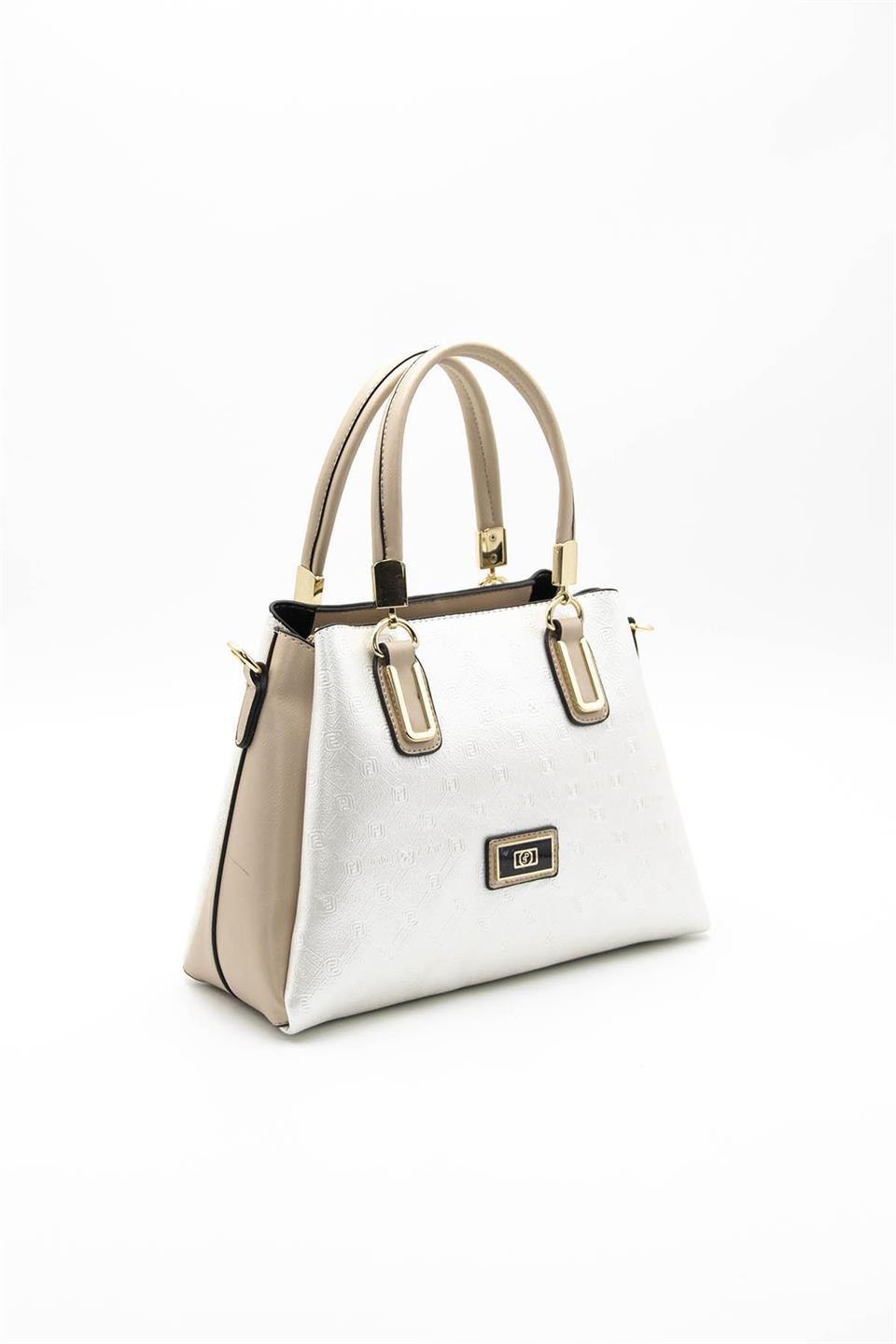 Silver & Polo SP1082 Kadın El Çantası Sedef-S.Nut