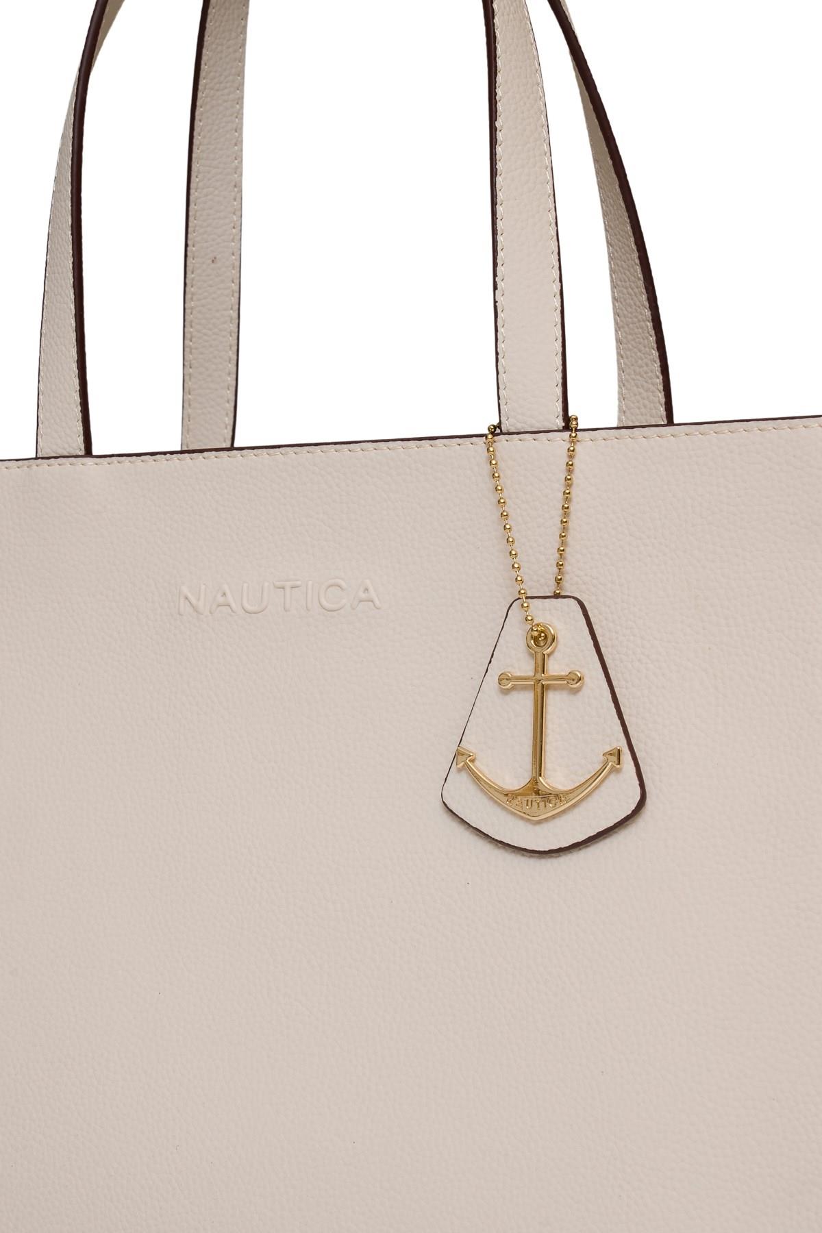 Nautica CN7112T Omuz Çantası Ekru