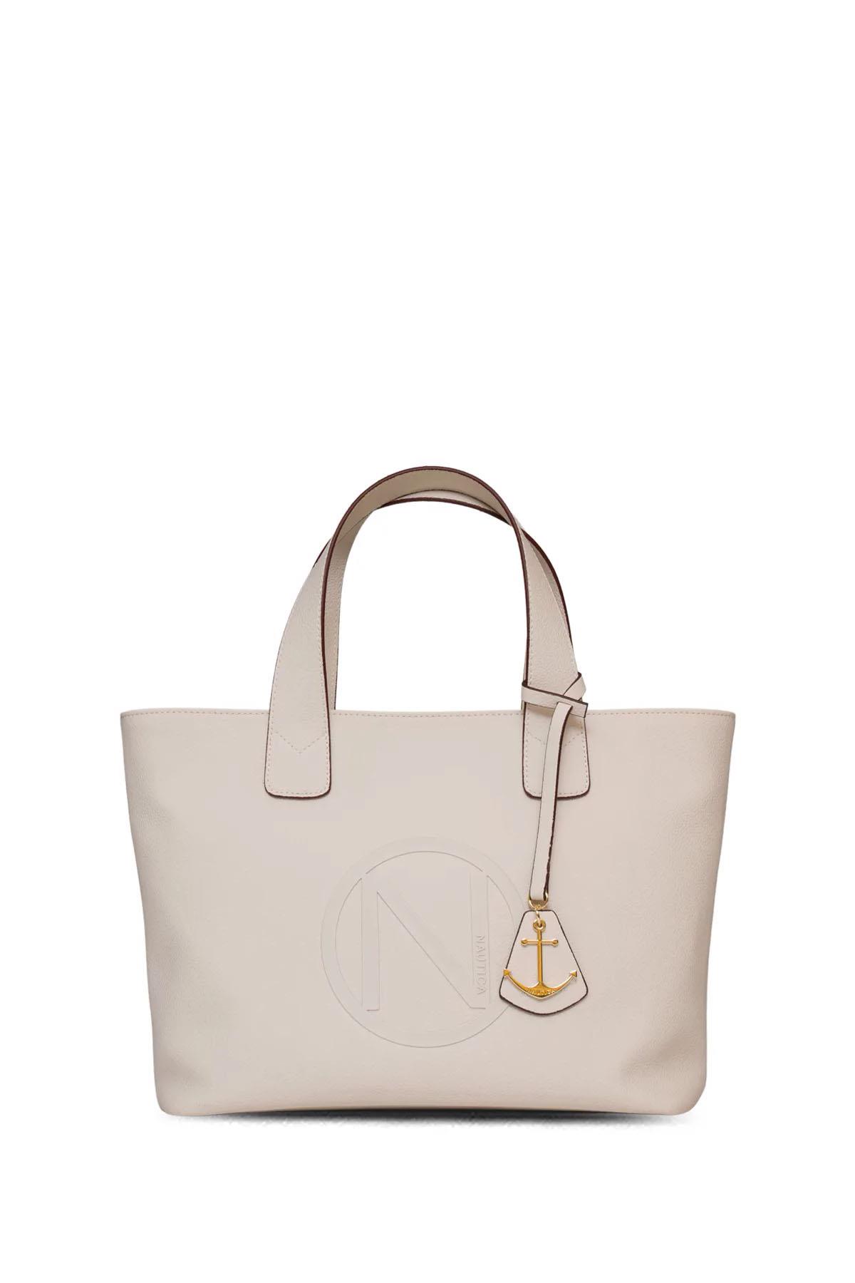 Nautica CN7153T Omuz Çantası Ekru