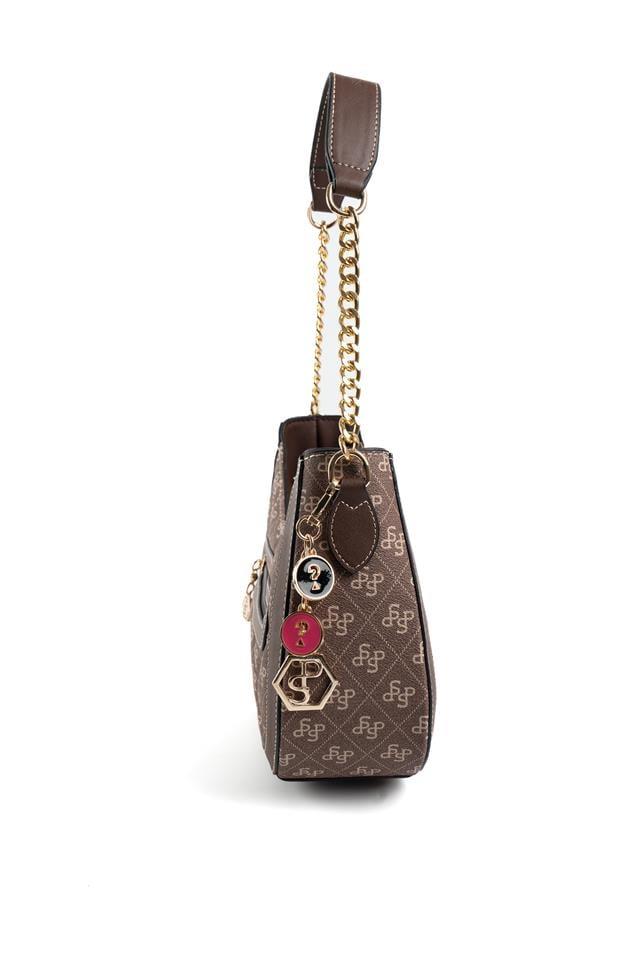 Silver & Polo SP1168 Kadın Omuz Çantası Kahve
