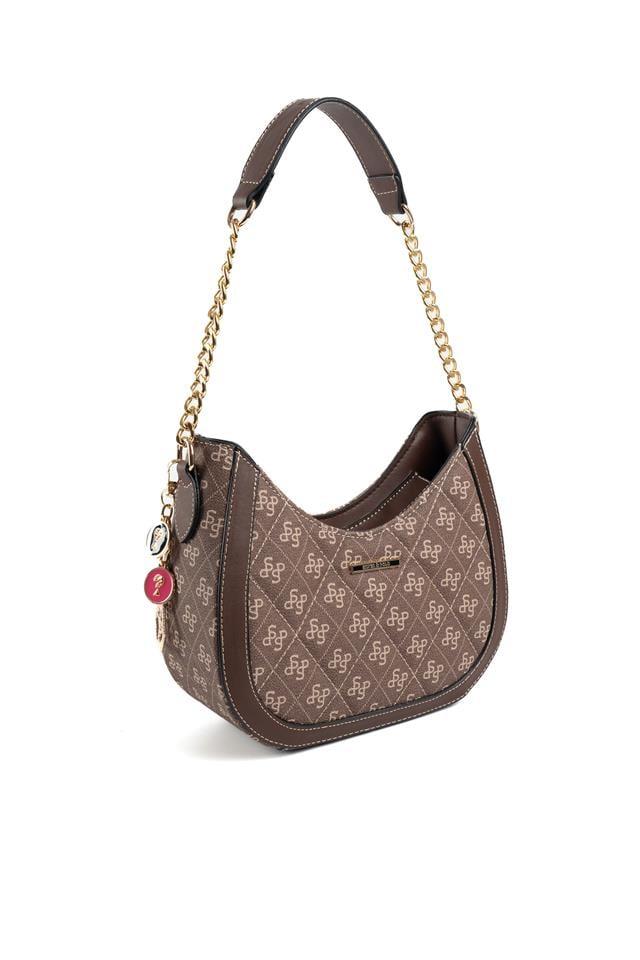 Silver & Polo SP1168 Kadın Omuz Çantası Kahve