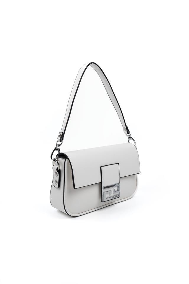 Silver & Polo SP1179 Kadın Omuz Çantası Beyaz