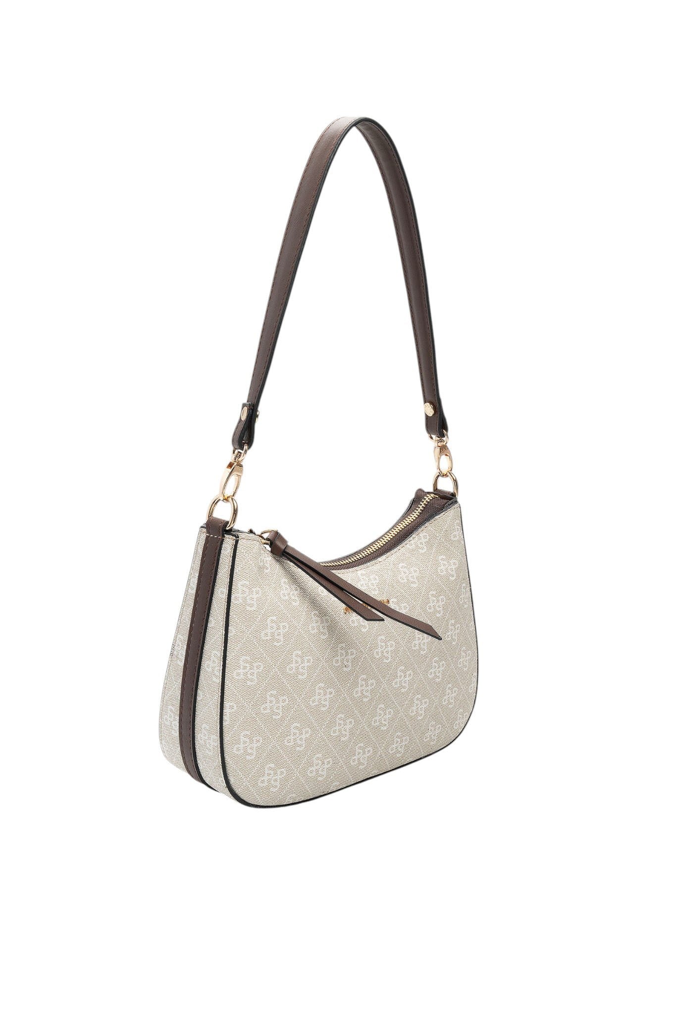 Silver & Polo SP1259 Kadın Omuz Çantası Taş-Kahve