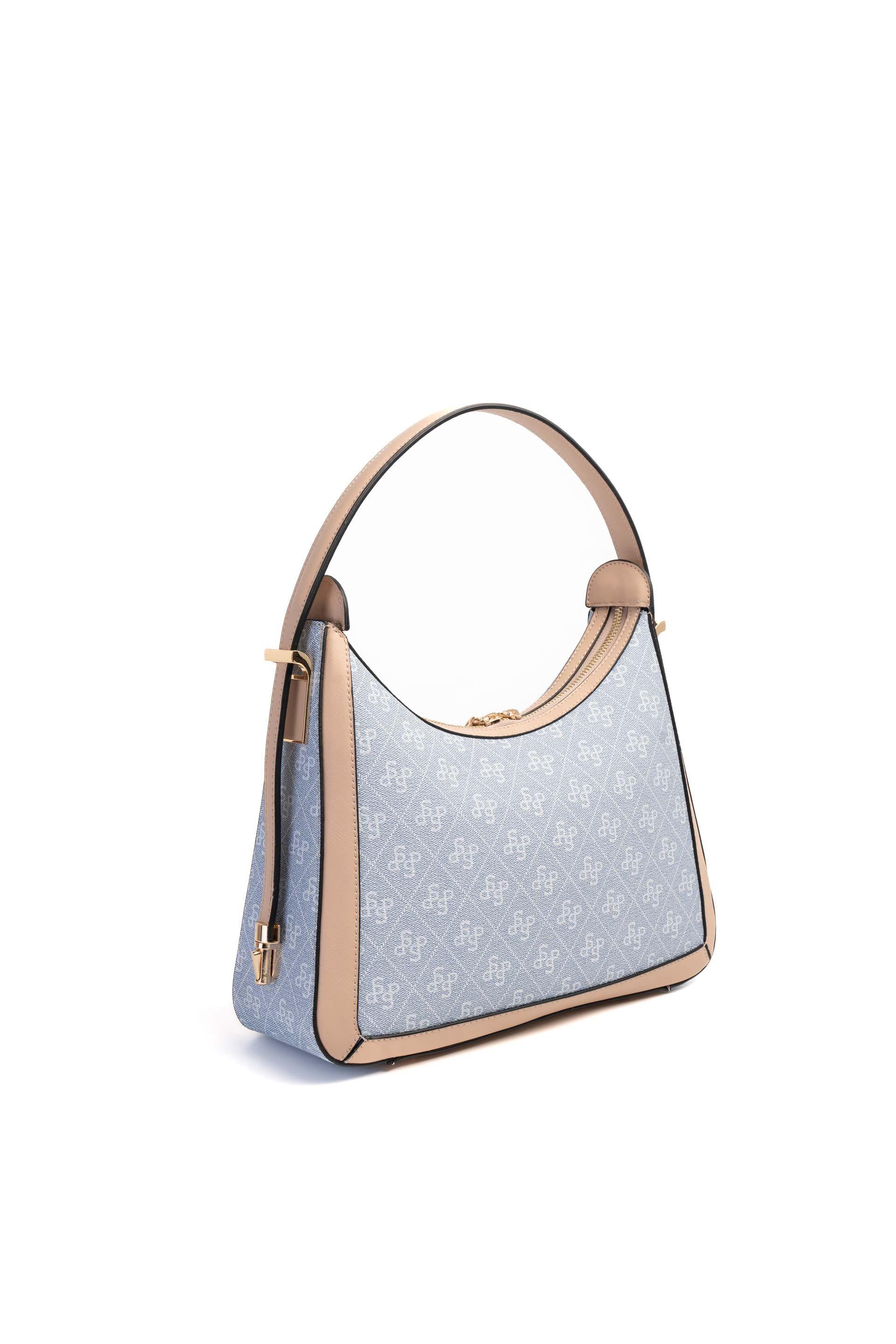Silver & Polo SP1187 Kadın Omuz Çantası Mavi-Ten