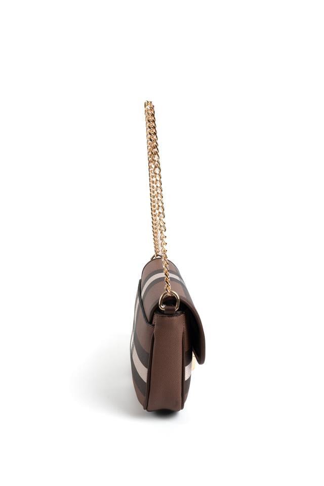 Silver & Polo SP1171 Kadın Omuz Çantası Koyu Kahve-Kahve